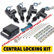 Central Door Lock Locking Kit Car Centre Lock Motor Relay Set Kit Gun Universal Wira Kancil Kelisa K