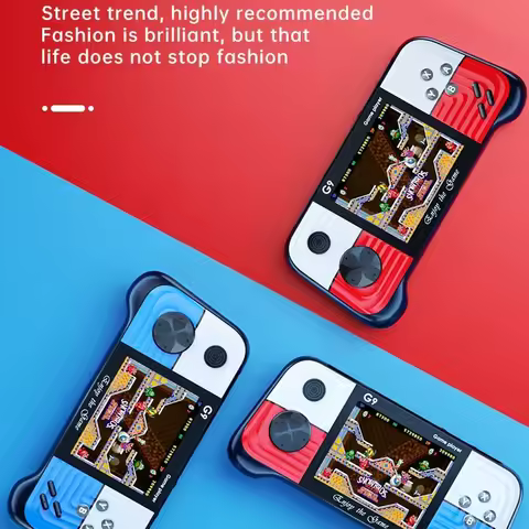 2025 Video Game FULL G9 Gamepad 2 Pegangan 3.0 Inci Bawaan 666 Pemutar Game Dukungan Pengendali untu