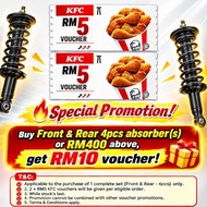 BUY SEAHAWKS ABSORBER ( FRONT & REAR 1SET ) ( FREE RM10 KFC VOUCHER )