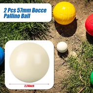 Deekin 2 Packs 57 mm Bocce Pallino for Bocce Ball Game, Bocce Ball, Bocce Pallino Balls Replacement 