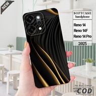 OPPO RENO 14 Case _Case OPPO RENO 14F _Case OPPO RENO 14 PRO _Black clear elastic silicone casing