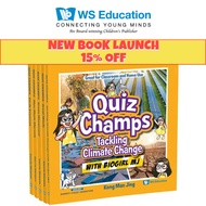 WS E - Quiz Champs Series (Full Set 4) (5 Books) - Age 6-12+ Children STEM Knowledge & Quiz Activity