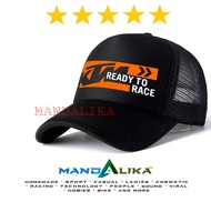 TOPI KTM RACING READY TO RACE JARING TRUCKER LINE CUSTOM