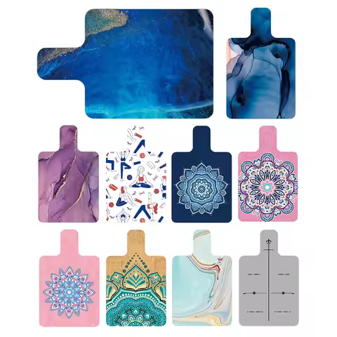 Yoga Mat Pilates Reformer Mat Pilates Suede Rubber Reconstituted Core Bed Training Positioning Non S