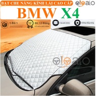 Windshield sunshade for BMW x4 with high-quality aluminum-coated umbrella - OTOALO