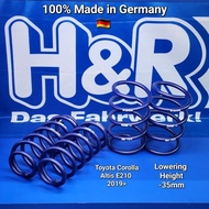 Toyota Corolla Altis E210 - H&R Sport Springs