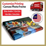 Canvas Frame Custom Printing (Finished Product) Canvas Wood Frame, Poster Printing, Canvas Poster wi