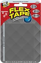 Flex Tape, Mini, Clear, Original Thick Flexible Rubberized Waterproof Tape - Seal and Patch Leaks, Works Underwater, Indoor Outdoor Projects - Home RV Roof Plumbing and Pool Repairs