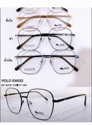 P-6016 แว่นไทเทเนียมแท้ๆหน้ากว้าง142mm ขนาด53-17-145พร้อมเลนส์บลูเปลี่ยนสีM10