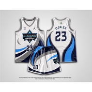 Pagmamay-ari ang iyong natatanging ganap na sublimated na jersey at pantalon sa basketball-T02