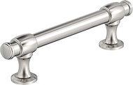 Amerock BP36766PN | Winsome 3-3/4 inch (96mm) Center-to-Center Polished Nickel Cabinet Pull | Kitche
