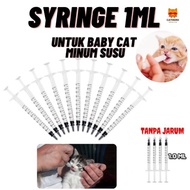 PICAGARI 1ML / SYRINGE 1ML - For kitten / Newborn Feeding Milk / Wet food 宠物喂奶针筒