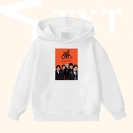 M-3XL Txt Printed Cotton Hoodie Fans Support Sweatshirt Unisex Long Sleeve Casual Hooded Pullover Ho