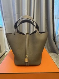 Hermes picotin 22 大象灰