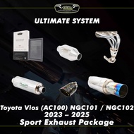 Toyota Vios (AC100) NGC101 / NGC102 2023 – 2025 Sport Exhaust Package