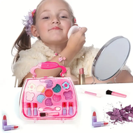 Kids Makeup Toys Cosmetics Bag Set Girls Handbag Play House Toys Princess Makeup Girls Birthday Gifts