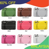 MALAYSIA..... Canon G7X2 G7X Mark II Soft Silicone Rubber Camera Body Case Cover For Canon G7X2 G7X 