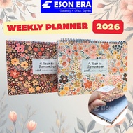Handwriting 2026 B5 Weekly 52 Weeks Planner Hardcover Landscape PWDHC-B5