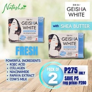 Natasha Geisha White FRESH, Extra Moisture, Skin Brightening Bar