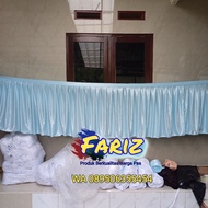 Table skirting - 7 meter long buffet table ruffles