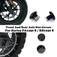 Motorcycle Front+Rear Axle Nut Covers for Sportsters S Pan America 1250 RH1250 S PAN AMERICA 1250 S