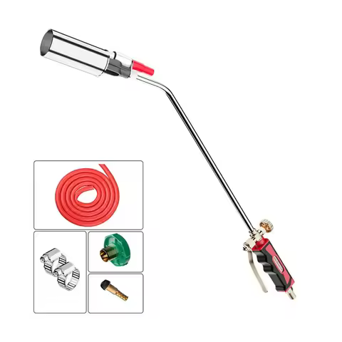 Electronic ignition BBQ Liquefied Gas Welding Torch 30mm 35mm Welding Spitfire-Gun Support Oxygen Ac