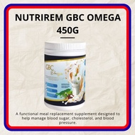 GBC OMEGA 450G - MEAL REPLACEMENT TO MANAGE BLOOD SUGAR / CHOLESTEROL / BLOOD PRESSURE