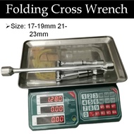ZKZ-Bolts & Nuts Cross Wrench 14 inches: 17 19 23mm,18 inches: 17 19mm 21 23mm