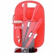 7pcs knife set viral set pisau dapur viral