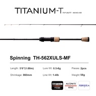 PURELURE TITANIUM-T XUL BFS Rod 0.5-6g Bait Weight 5FT 6FT Perch Trout Bass Spinning Casting Titaniu