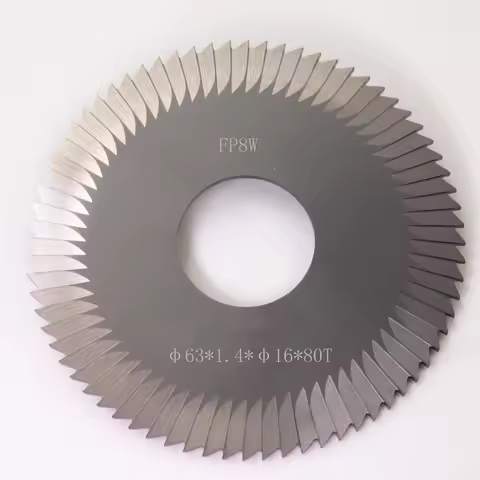 Fast delivery FP8w side milling cutter 63-1.4-16 carbide key slotting cutter for JMA ECCO key cuttin