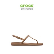 CROCS รองเท้าแตะผู้หญิง MIAMI THONG FLIP รุ่น 209793-2JJ - MILK CHOCOLATE