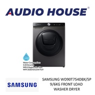 SAMSUNG WD90T754DBX/SP 9/6KG FRONT LOAD WASHER DRYER ***2 YEARS WARRANTY BY SAMSUNG***