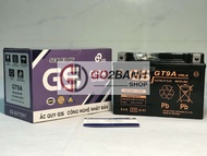 Bình ắc quy GS GT9A Spacy Attila Victoria từ 2006 Elizabeth Vespa Lx nhập tới 2012 (12V-9Ah)