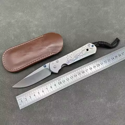 CR Large Sebenza Folding 9CR18MOV TC4 titanium survival Outdoor Camping Hunting EDC Tactical gear Co