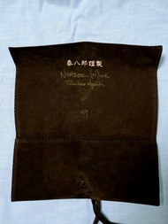 泰八郎謹製 x  NUMBER (N)INE                              賽璐珞猄皮眼鏡袋