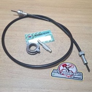 SPEEDOMETER CABLE V75 V80/MIDDLE STRAP PINEAPPLE GEAR BOX YAMAHA YB100 DT100 L2G L2 SUPER LS3 L2SN V