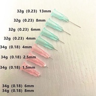 【Spot Goods】syringe needle  Needle  25g27g30g32g4mm6mm13mm Disposable34g1.5mm Ultra-fine hand-stitch