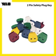 13A Safety Switch Socket Plug Key 2 Pin To 3 Pin Converter
