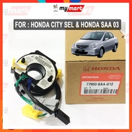 Honda CRV S9A JAZZ SAA 03 CITY SEL Clock Spring Spiral Cable 77900-SAA-G12
