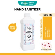 Cleanse360 Cherry Blossom Scent Hand Sanitizer 75% Ethanol Alcohol [Liquid/Spray Refill - 1000ml / 1L / 1 Liter]