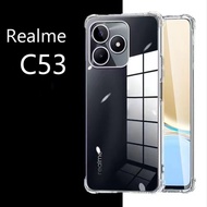มาไหม่ เคสใส แข็ง ใช้สำหรับ Oppo Realme C51 C53 Realme Note50 Note60 Realme C61 C63 พร้อมส่ง กันกระ