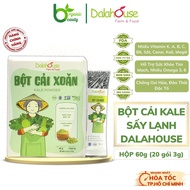 Kale Powder - Dalahouse Kale - Dalahouse Pure Organic Freeze-dried Kale Powder - Box of 60g