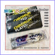 ◳ ◄ ◷ Yaguso Rayos rios Spokes Chrome 9Gx120 9Gx155 9Gx157 9Gx185 9Gx150 9Gx129 by YAGUSO Made in T