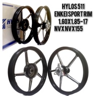 HYLOS ENKEI FG511 / FG505 511 505  (1.60/1.85) X17 SPORT RIM NVX 155 / AEROX 155