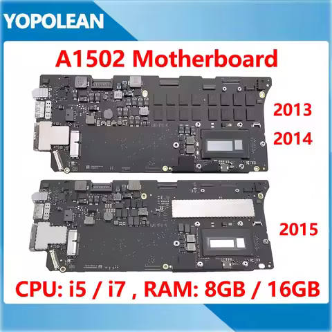 Original A1502 Motherboard For Macbook Pro Retina 13" A1502 Logic Board 2013 2014 2015 820-3536-A 82