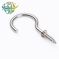 GANTUNGAN 1 1 1/ 4 inch Silver Open Earring Screws Open Screw HangerHOOKs HOOK
