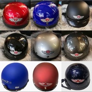 MHR PATTERN HELMET STENG HELMET KURA KURA DESIGN HALF HELMET MOTOR MOTOSIKAL MHR HELMET SEPARUH TOPI