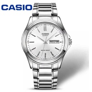 Casio Standard นาฬิกาข้อมือสุภาพบุรุษ สายสแตนเลส รุ่น MTP-1239D-7ADF MTP-1239D-7AD（black） One