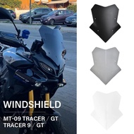 Windshield For YAMAHA Tracer9 TRACER 9 GT 2021- 2022 MT-09 TRACER GT 2018 - Motorcycle Accessorie Windscreen Wind Deflectors